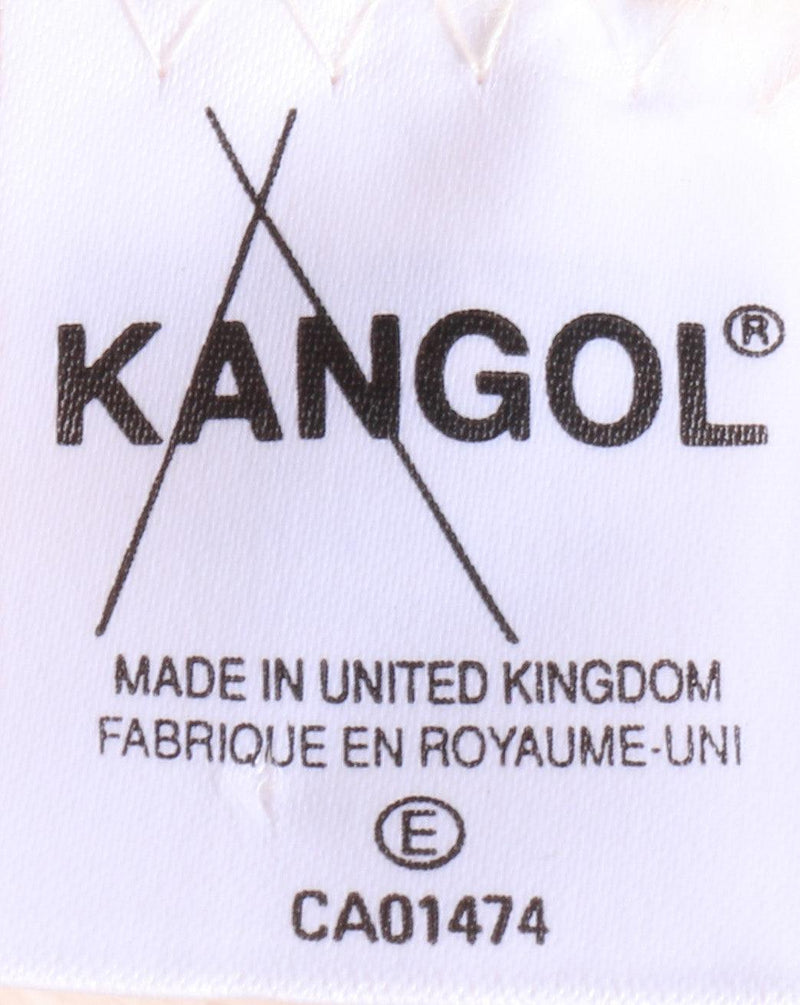 Cream Kangol hat label