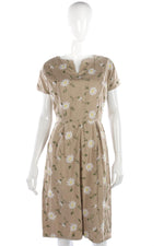 Vintage 1960's/1960's embroidered dress size S - Ava & Iva