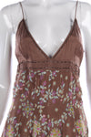 Day Birger Et Mikkelsen brown floral summer dress size S - Ava & Iva