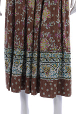 Day Birger Et Mikkelsen brown floral summer dress size S - Ava & Iva