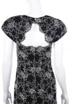 Fabulous black and white lace evening dress size S - Ava & Iva