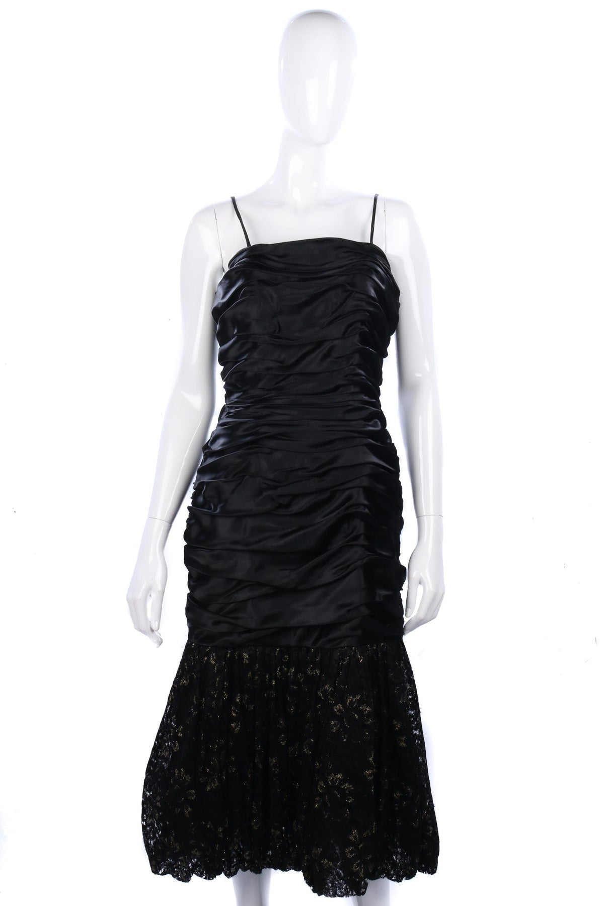 Stunning Mariann Ross black cocktail dress - Ava & Iva