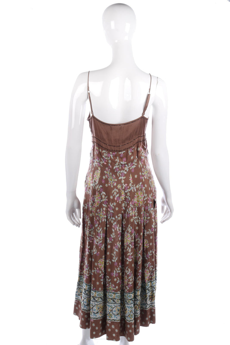 Day Birger Et Mikkelsen brown floral summer dress size S - Ava & Iva