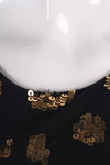 French Connection black and gold sequin dress size 8 - Ava & Iva