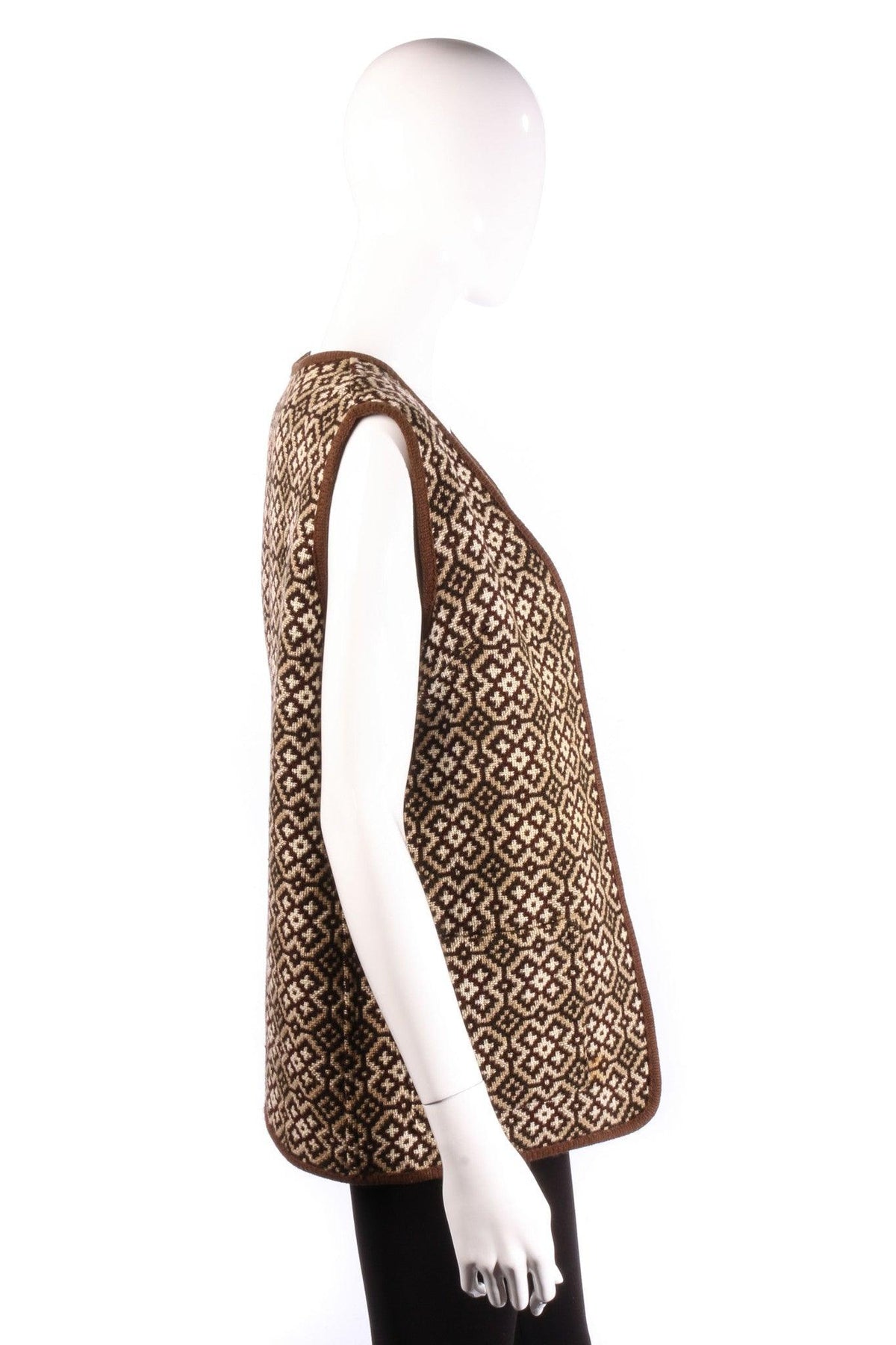  Welsh wool craft waistcoat size M side