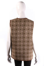  Welsh wool craft waistcoat size M back