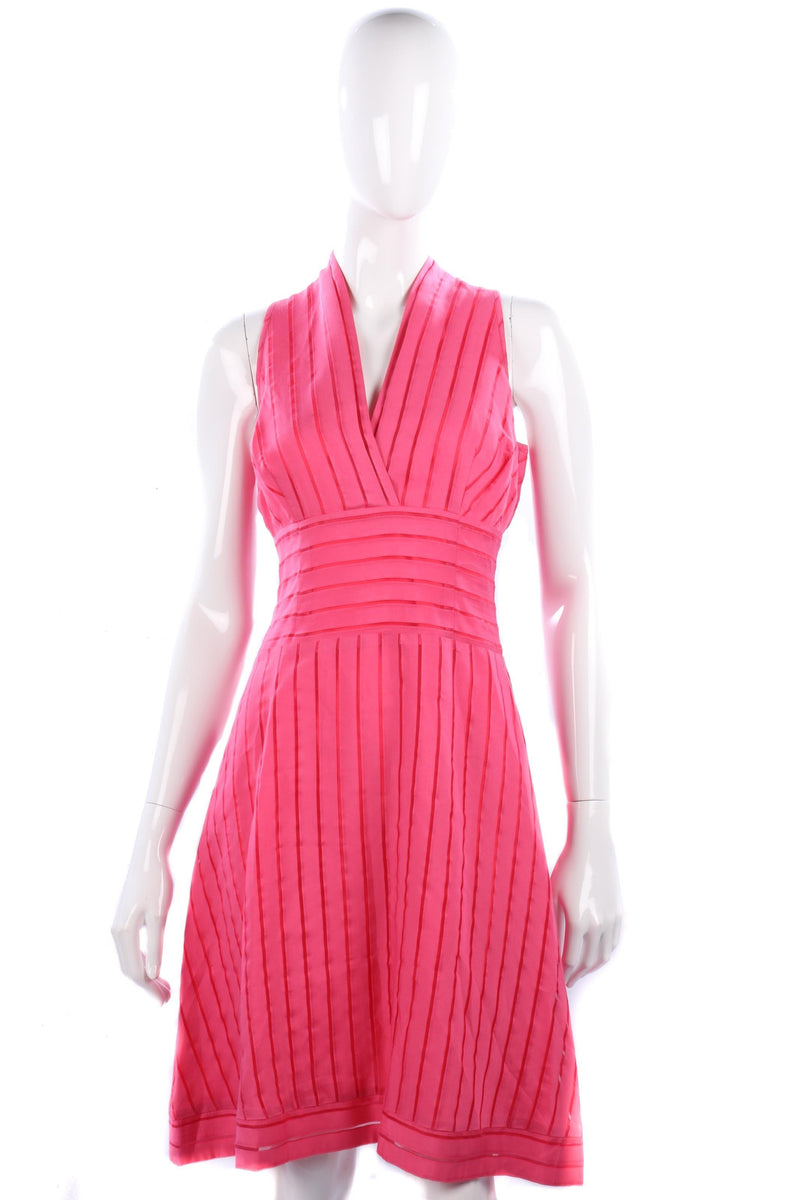 Designer Andrew Marc New York pink dress size 8 - Ava & Iva