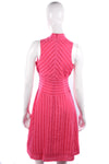 Designer Andrew Marc New York pink dress size 8 - Ava & Iva