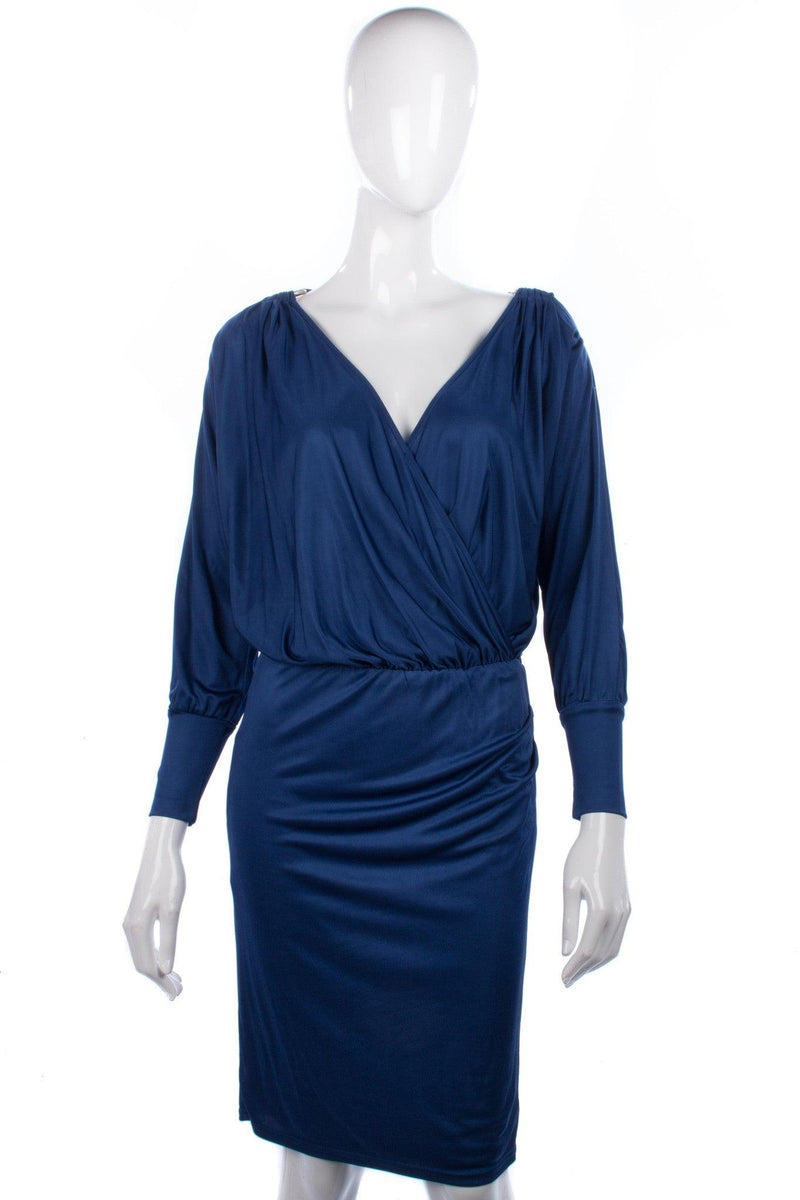 Reiss Dress Royal Blue Size S (UK8) - Ava & Iva