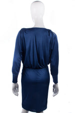 Reiss Dress Royal Blue Size S (UK8) - Ava & Iva