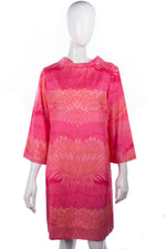 Vintage Eriko silk 1960's pink dress - Ava & Iva