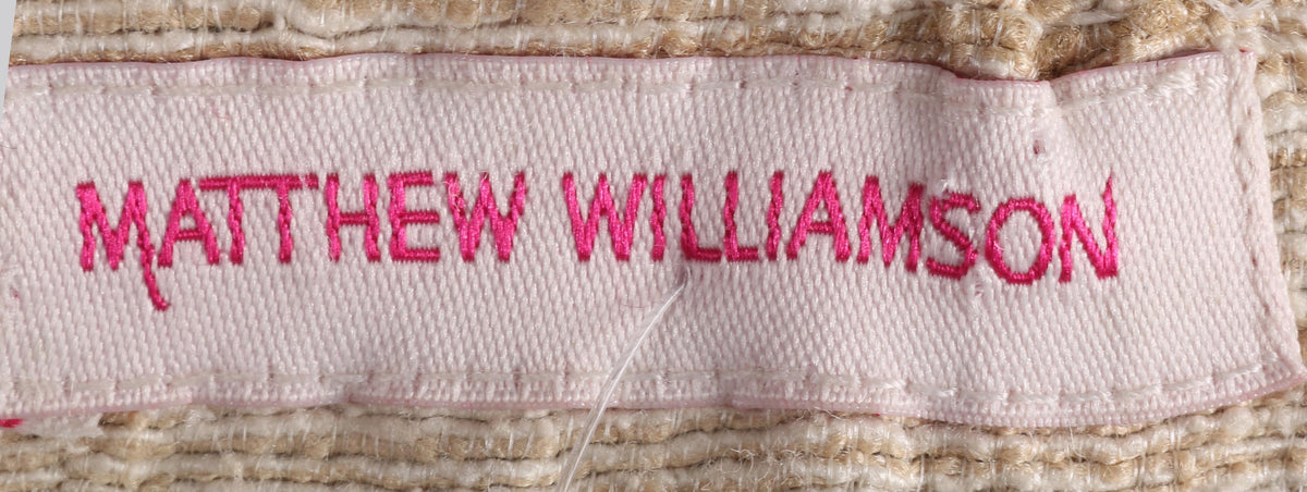 Matthew Williamson 100% Silk Beaded Skirt UK Size 10 - Ava & Iva