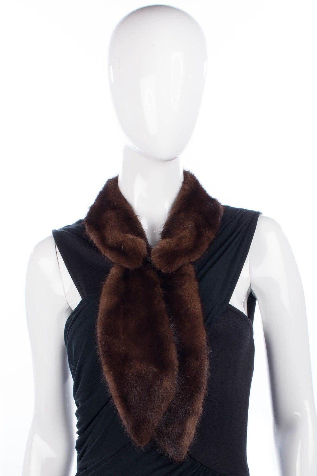 Shaped vintage mink collar - Ava & Iva