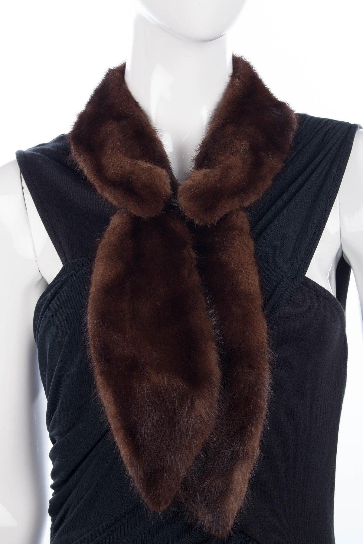 Shaped vintage mink collar - Ava & Iva