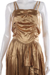 Amazing gold vintage ball gown - Ava & Iva