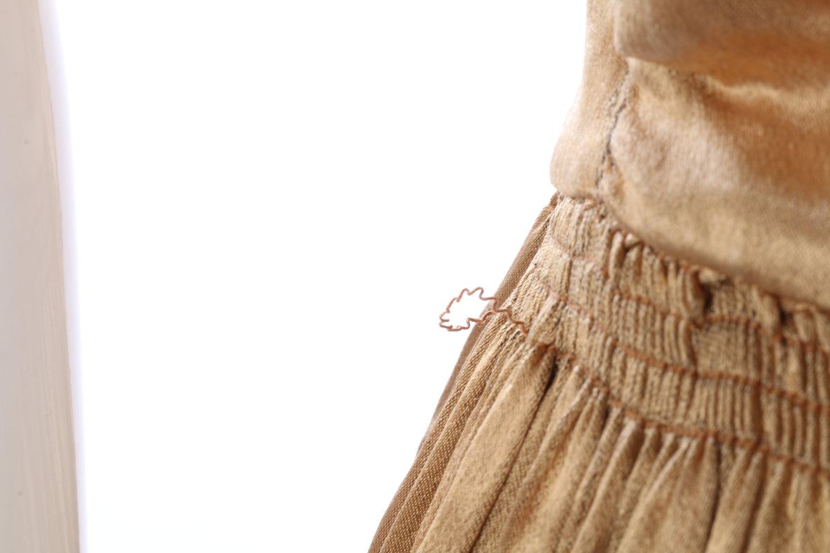 Amazing gold vintage ball gown - Ava & Iva