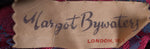 Margot Bywaters London W.1 1950's vintage Damask Dress Est Size 8 - Ava & Iva