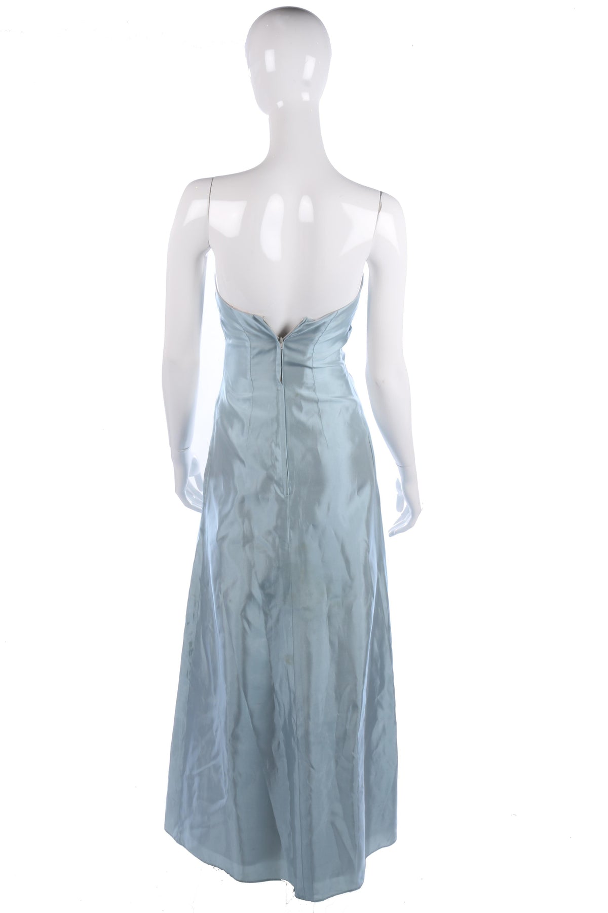 Fabulous straplesss duck egg blue prom dress - Ava & Iva
