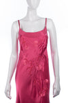 Whistles Silk Embroidered Dress Pink 100% Silk. UK Size 14 - Ava & Iva