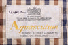 Aquascutum quilted beige coat label