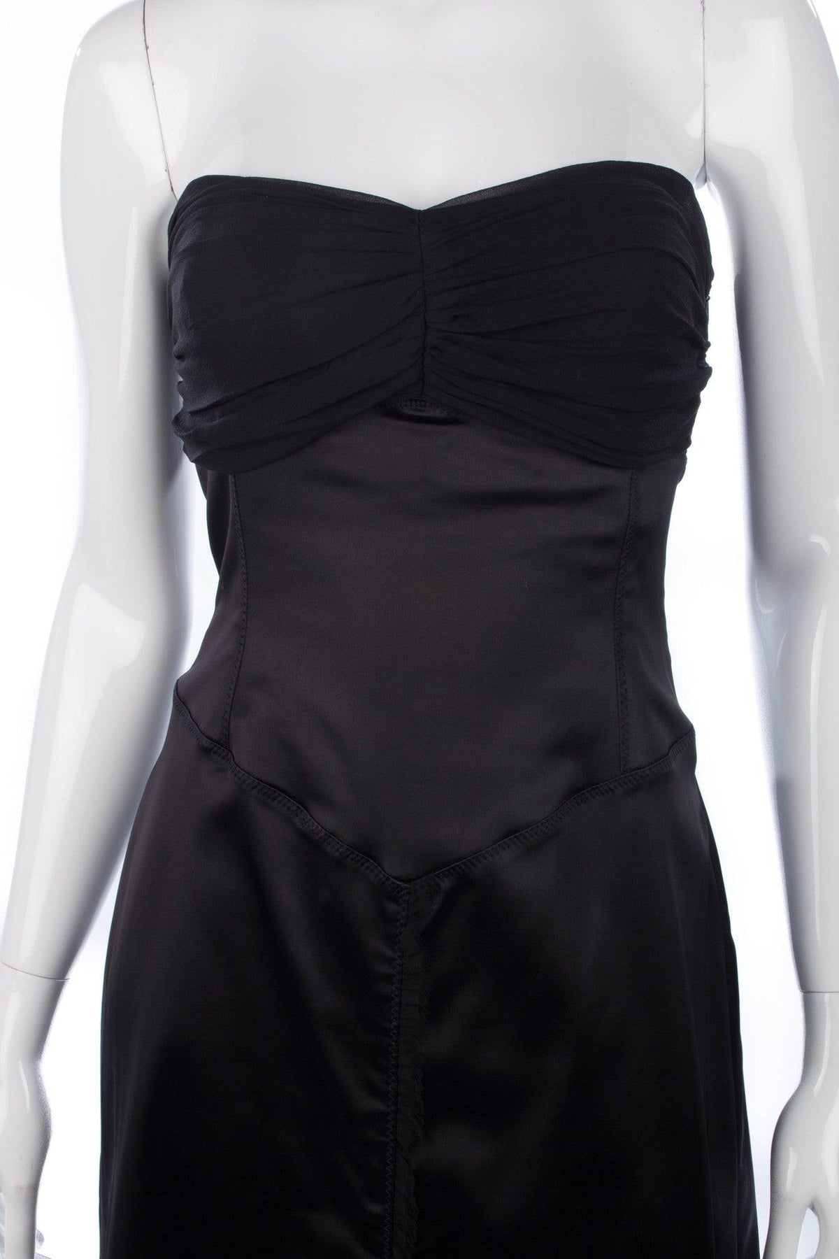Whistles Bustier Cocktail Dress Black UK Size 10 - Ava & Iva