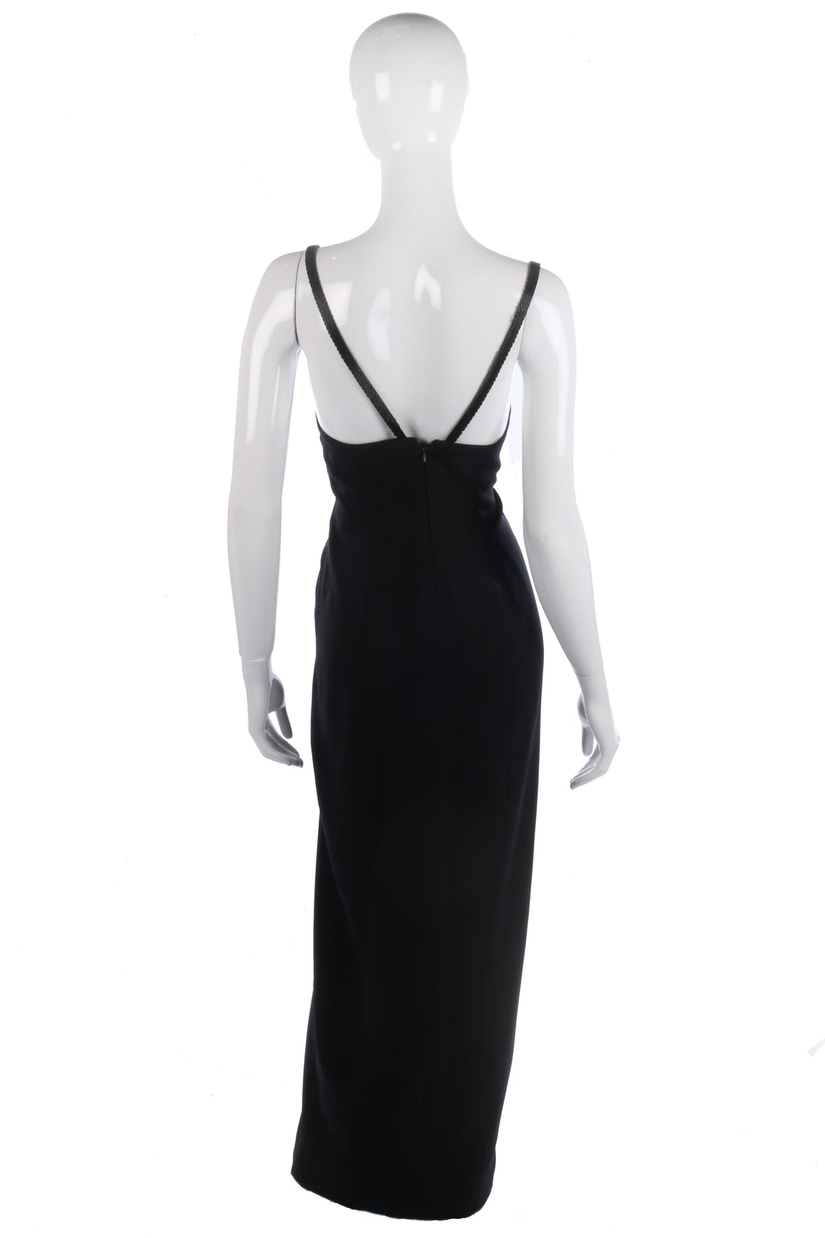 Niteline Della Roufogali designer black dress - Ava & Iva