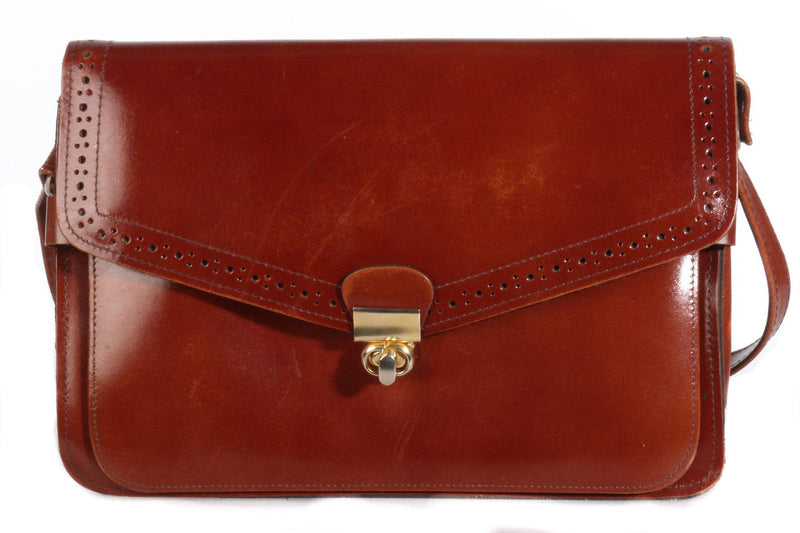 Satchel style leather bag 