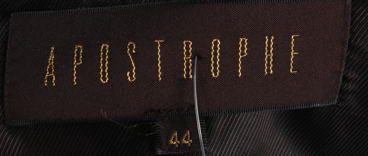 Apostrophe Jacket Classic Style Linen Black Size 44 - Ava & Iva