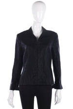 Apostrophe Jacket Classic Style Linen Black Size 44 - Ava & Iva