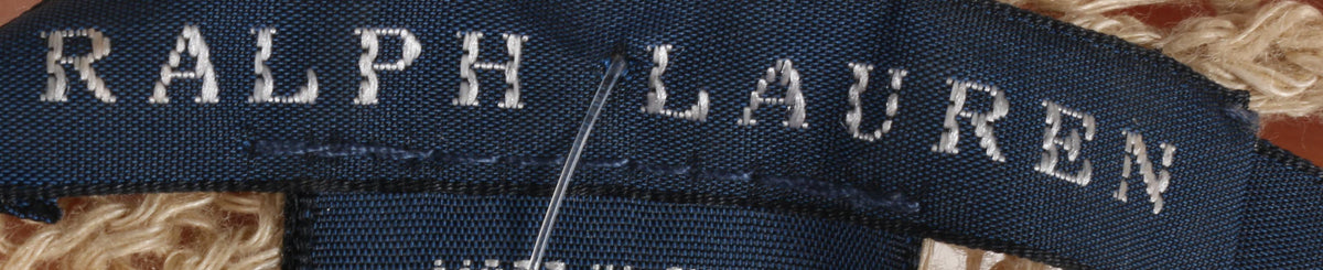 Ralph Lauren Knitted Linen Short Sleeved Summer Top Size M - Ava & Iva