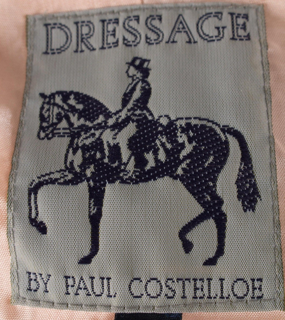 Paul Costelloe Long Jacket 100% Silk Mandarin Collar Peach Size 12 - Ava & Iva