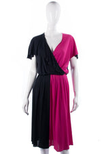 Gibi Roma Vintage Long Dress Pink and Black UK12/14 - Ava & Iva