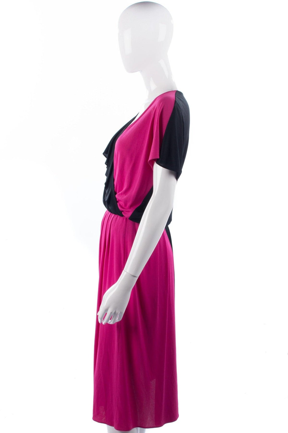 Gibi Roma Vintage Long Dress Pink and Black UK12/14 - Ava & Iva
