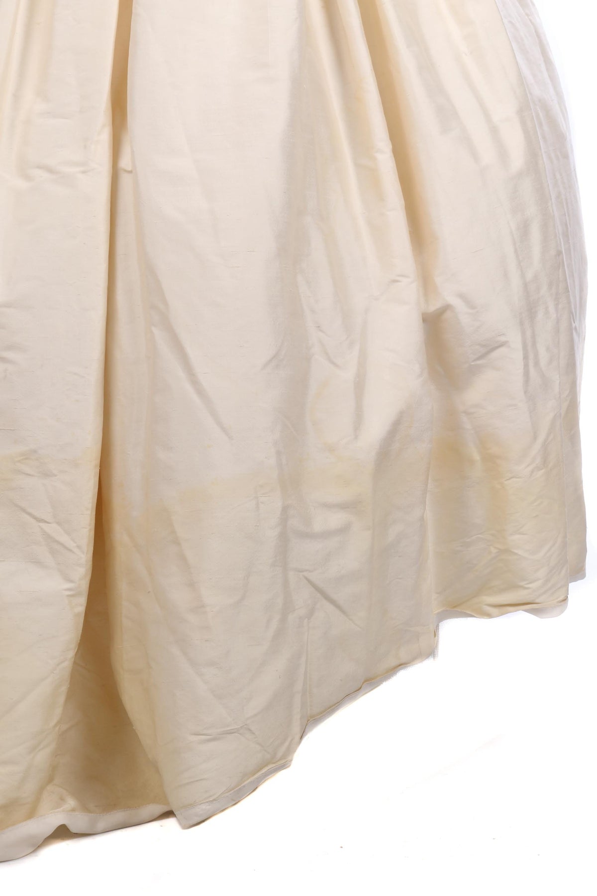 Vintage wedding dress, cream with beaded details - Ava & Iva