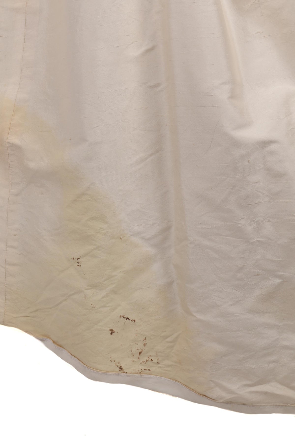 Vintage wedding dress, cream with beaded details - Ava & Iva