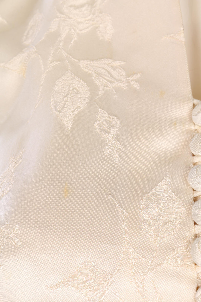 Short vintage strapless wedding dress and matching jacket size S - Ava & Iva