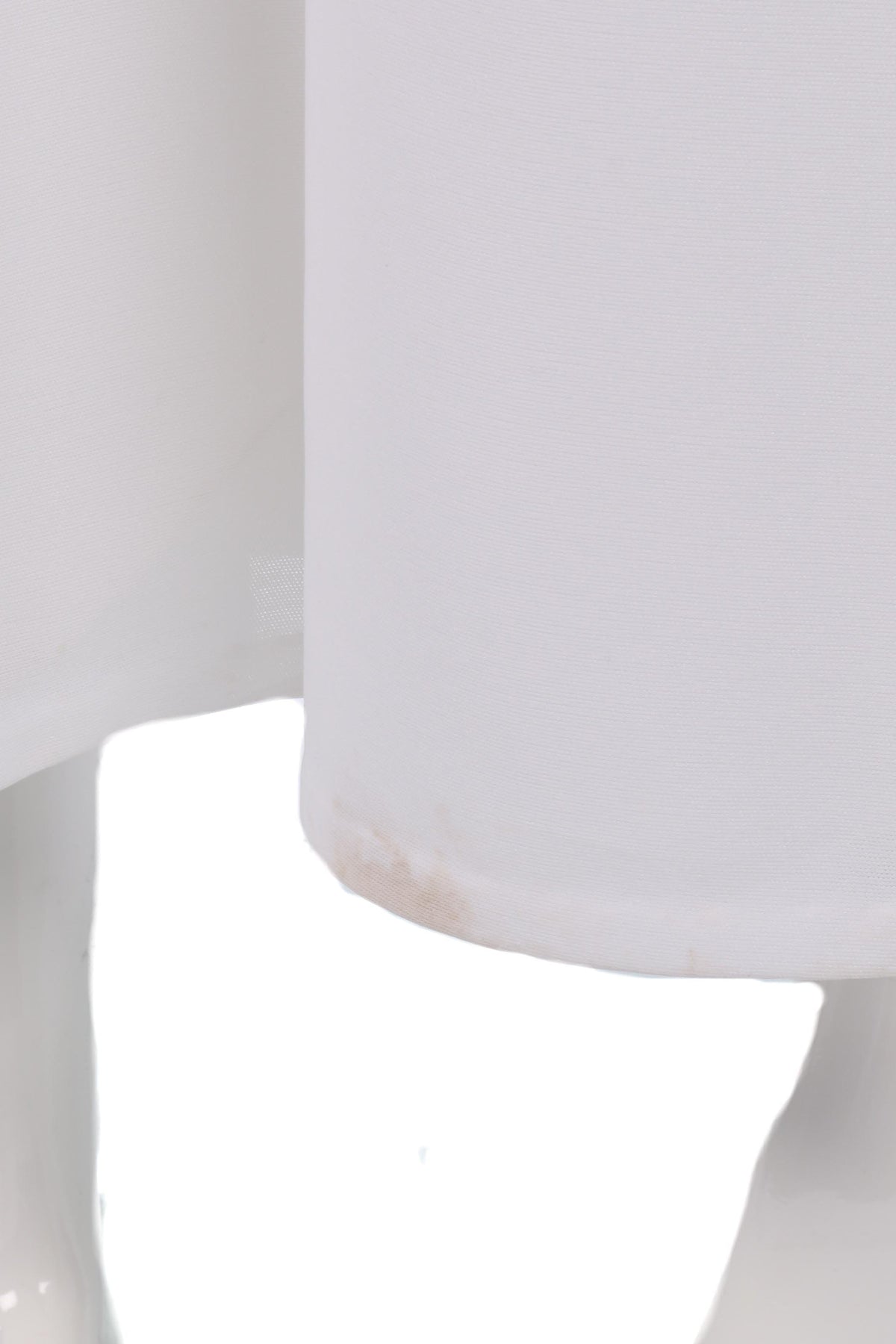 Vintage white wedding dress with flower lace and cuffed sleeves - Ava & Iva