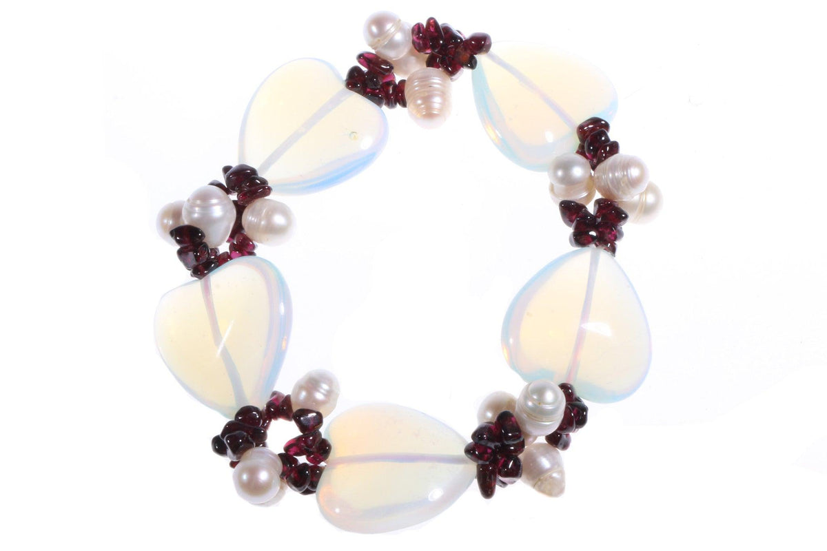 Heart beaded bracelet 