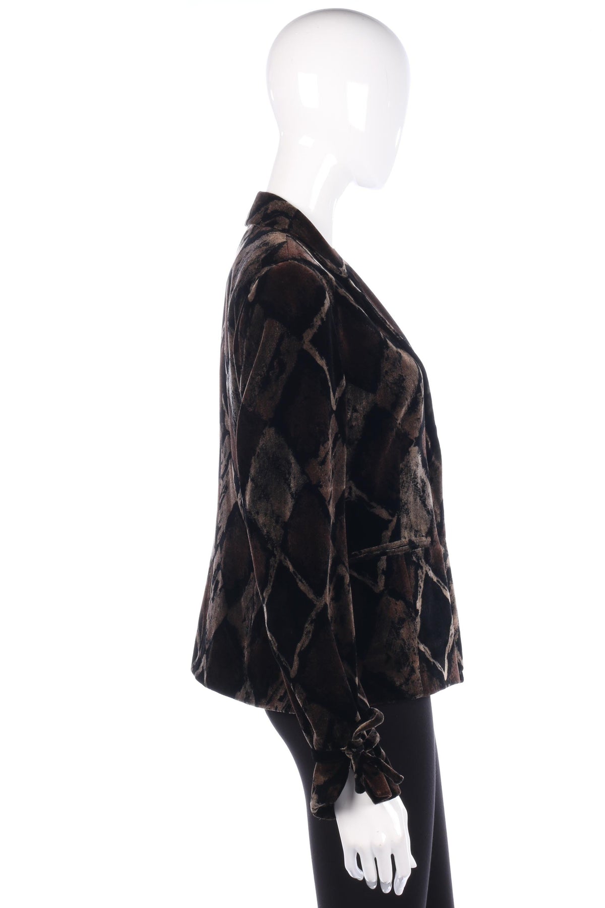 Monica Magni velvet jacket, size 14/16 - Ava & Iva