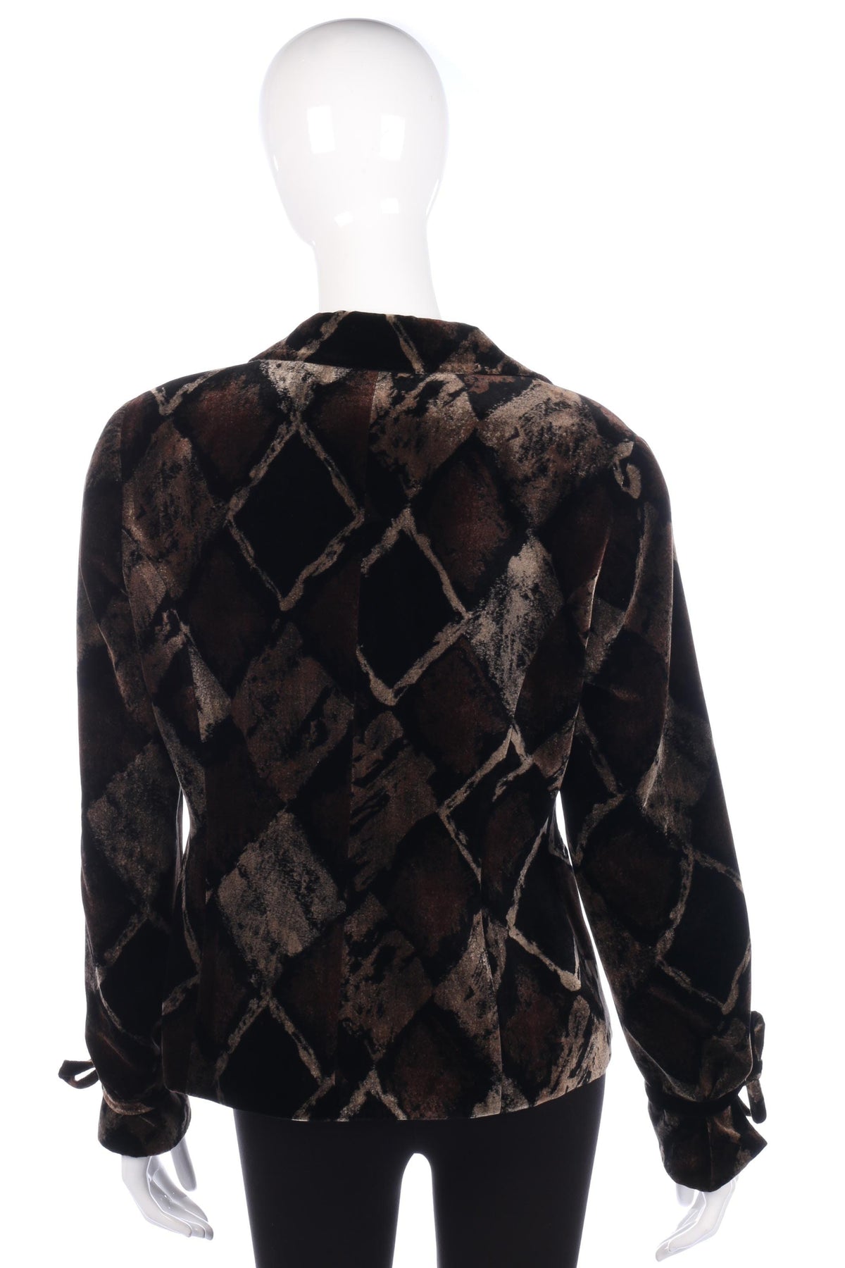 Monica Magni velvet jacket, size 14/16 - Ava & Iva