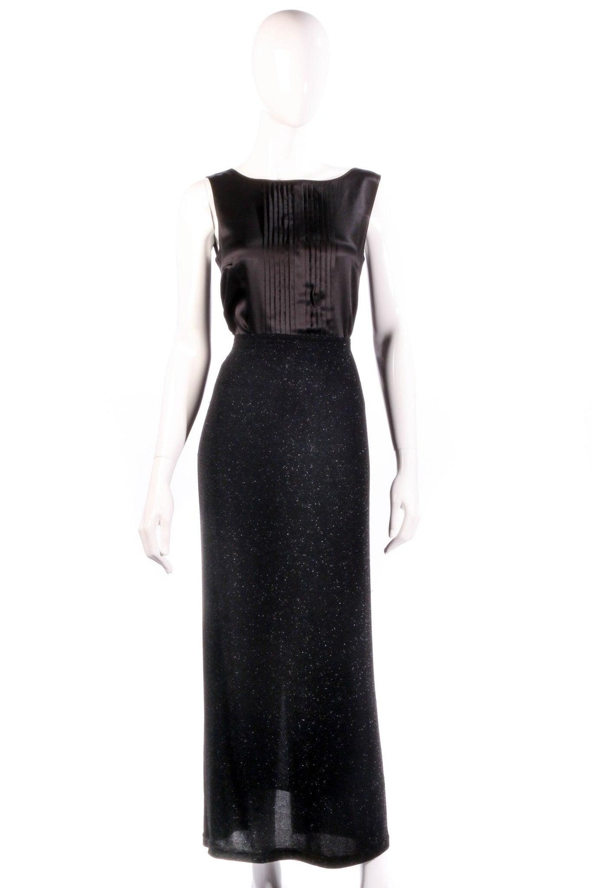 Long sparkly skirt size 12 Almia