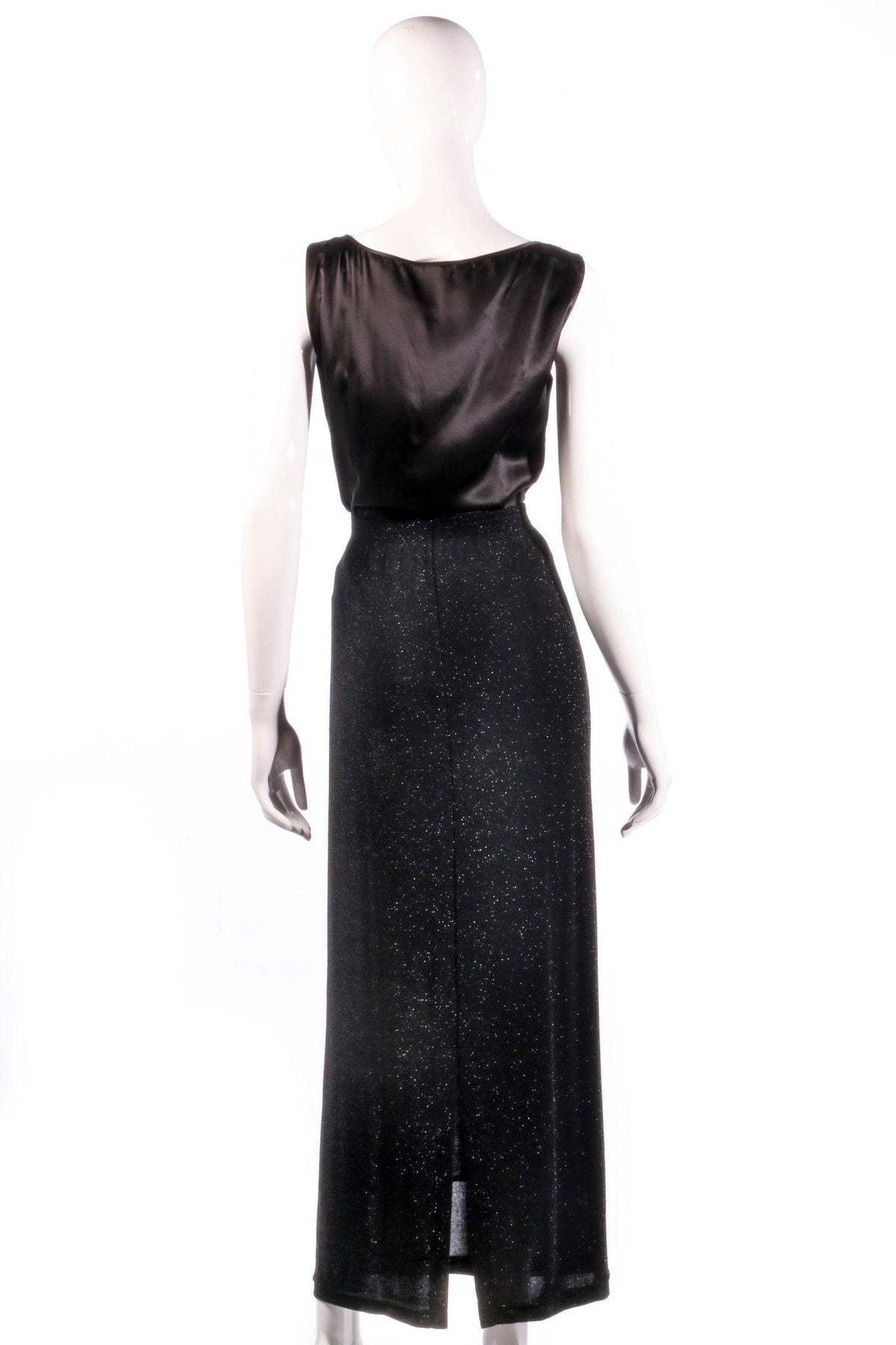 Long sparkly skirt size 12 Almia back