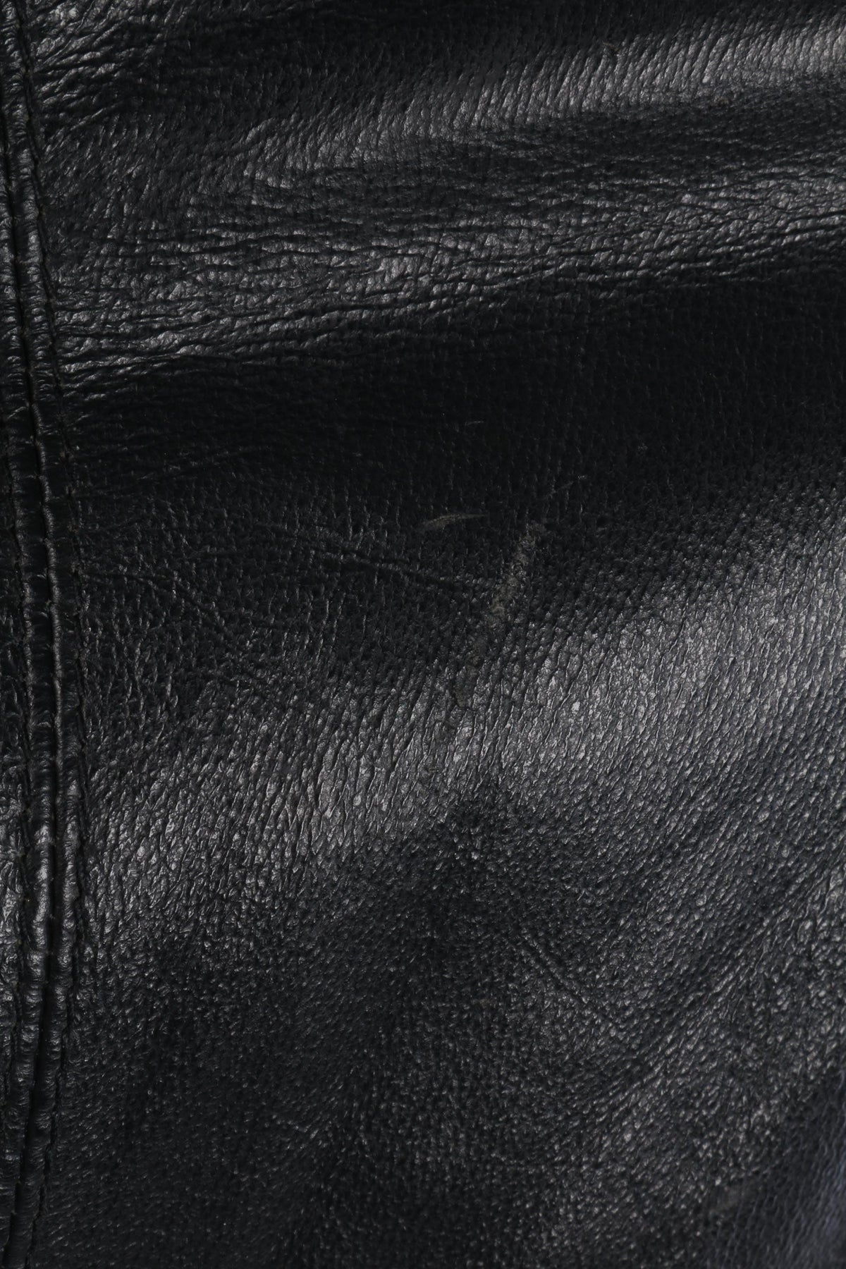 Outbrook women's black leather coat size 14/16 - Ava & Iva