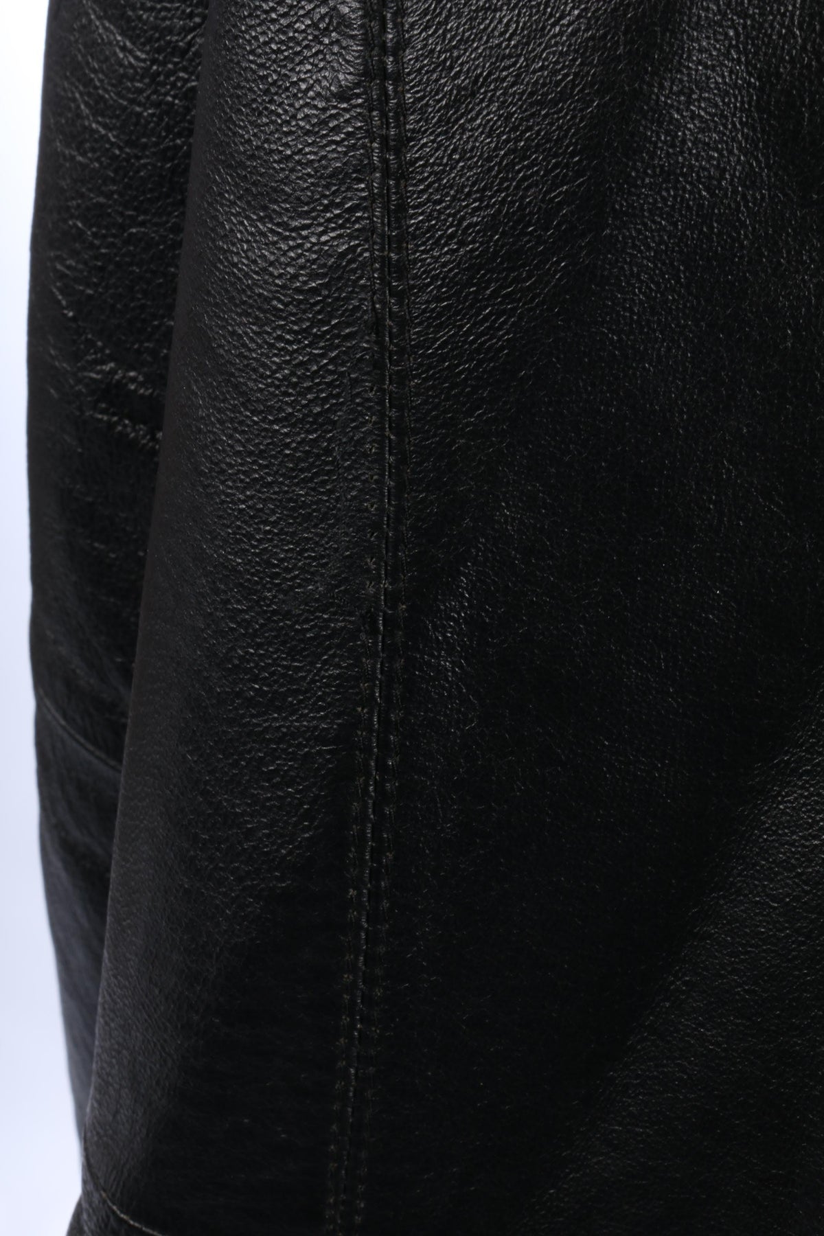 Outbrook women's black leather coat size 14/16 - Ava & Iva