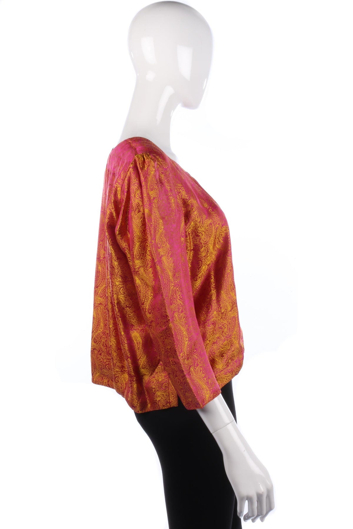 Lovely pink and gold summer jacket/blouse, size M/L - Ava & Iva