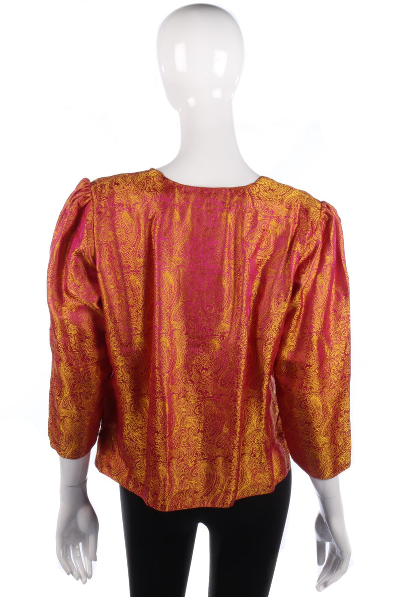 Lovely pink and gold summer jacket/blouse, size M/L - Ava & Iva