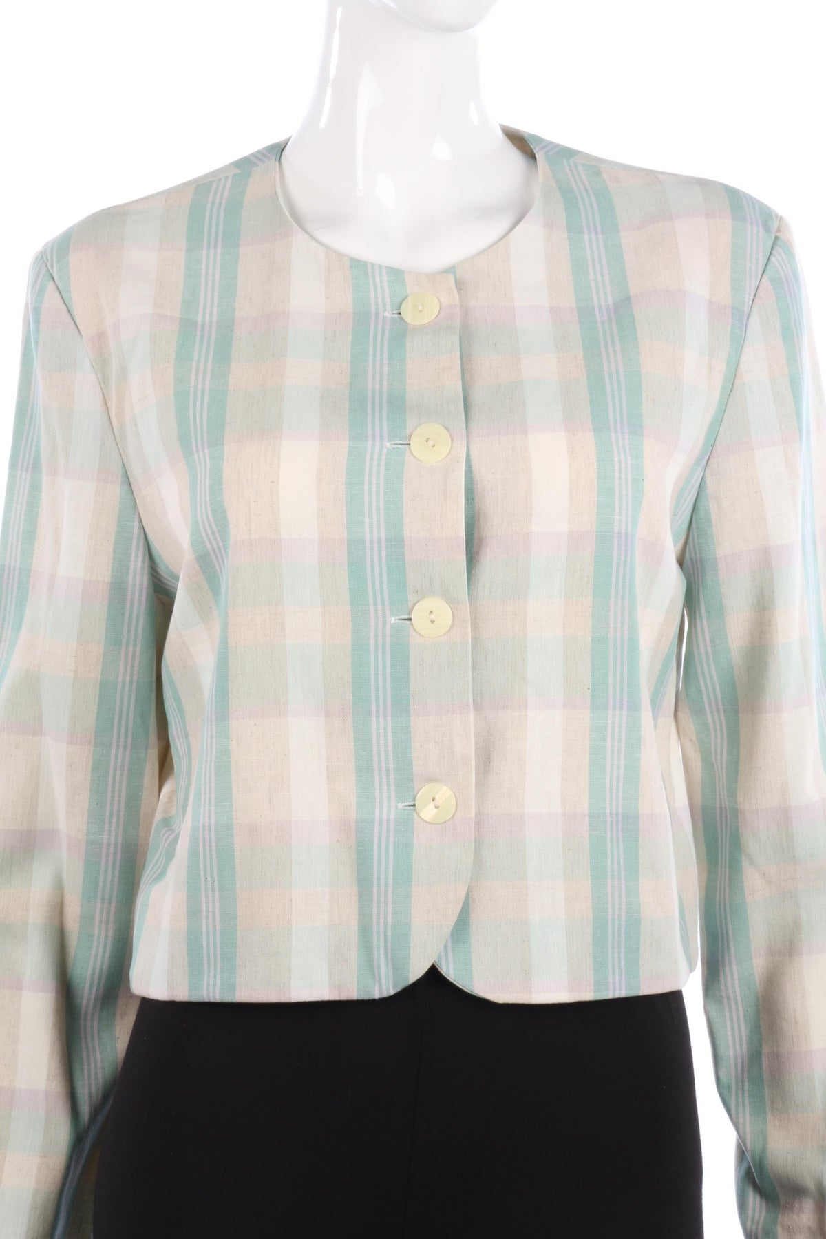 Laura Ashley vintage summer box jacket size UK 12 - Ava & Iva