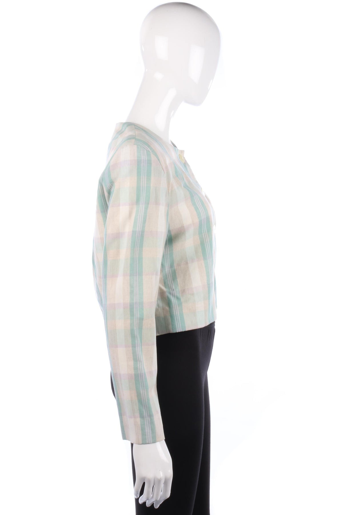 Laura Ashley vintage summer box jacket size UK 12 - Ava & Iva