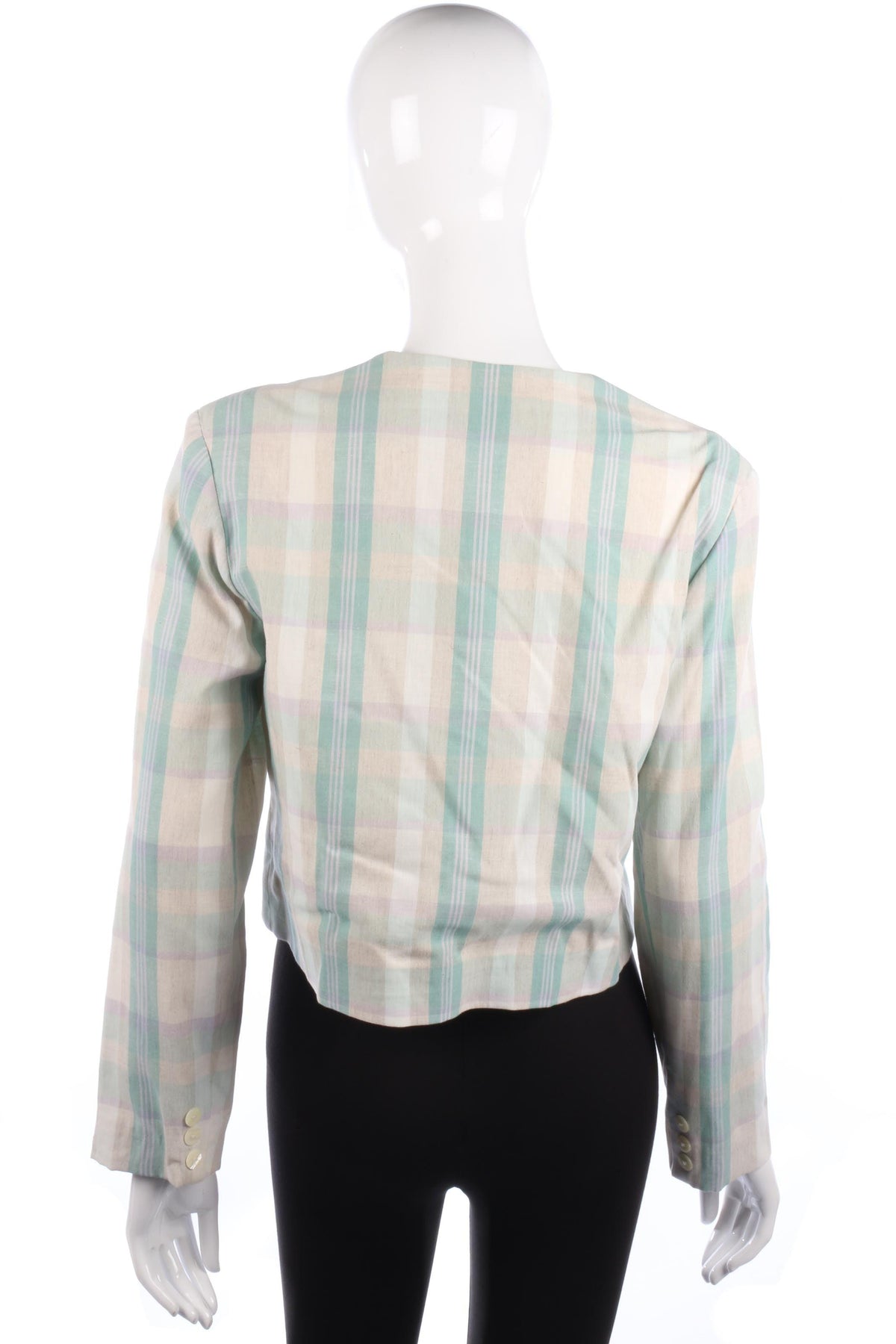 Laura Ashley vintage summer box jacket size UK 12 - Ava & Iva