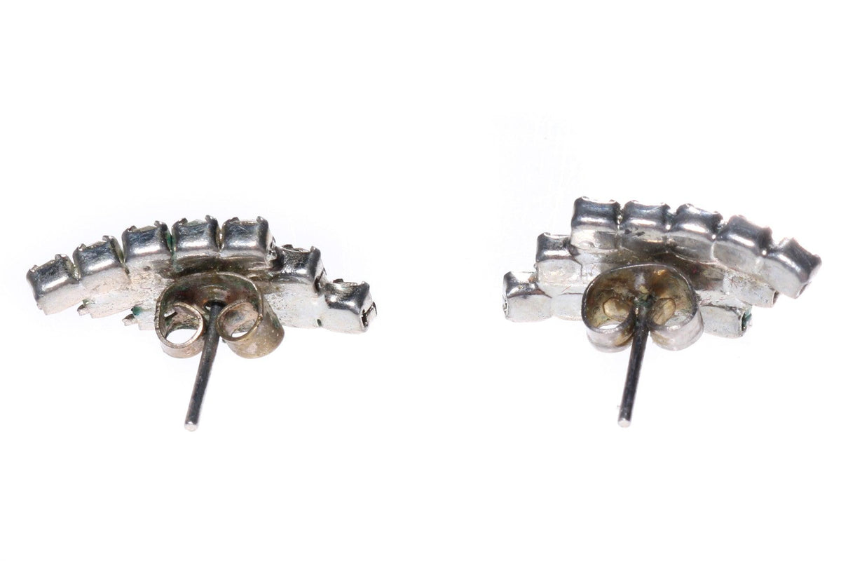 Crystal earrings  back